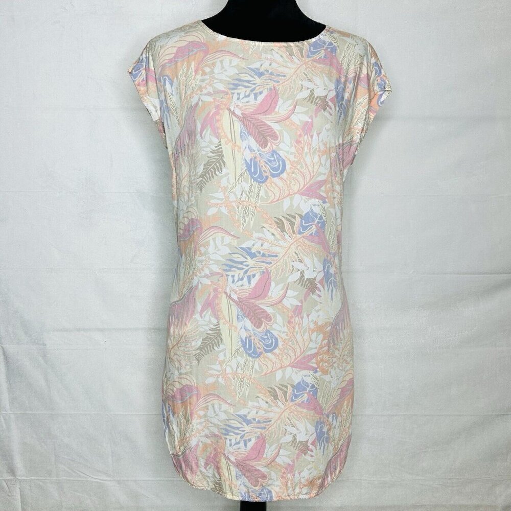 Patagonia June Lake Dress Pink Jurassic Ferns Women’s Size XS Outdoor Tencel